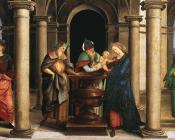 拉斐尔 : The Presentation in the Temple, Oddi altar, predella